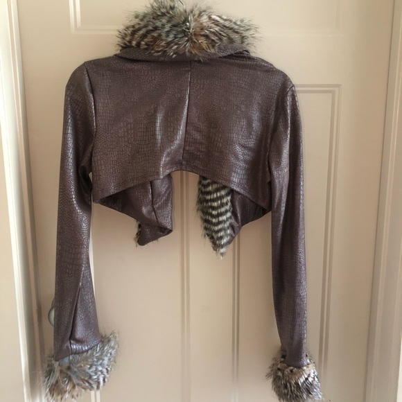 NWOT MATTE Brand 1992 Chocolate Jacket - Picture 6 of 9